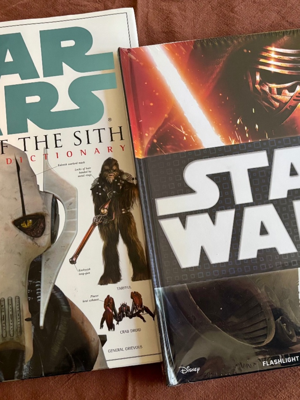 Bundle of TWO Hardcover Star Wars books* ONE unopened and still sealed/other EUC